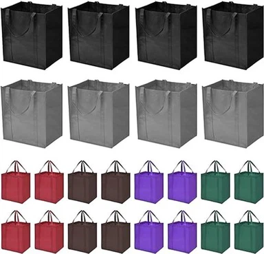 Sac fourre-tout d'épicerie en polypropylène