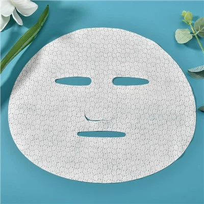 Masque facial en tissu non tissé biodégradable