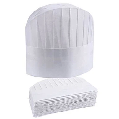 Casquette de chef non tissée