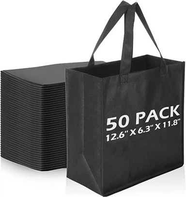 Sac non tissé PLAUtilisation de grande capacité pour les sacs à provisions